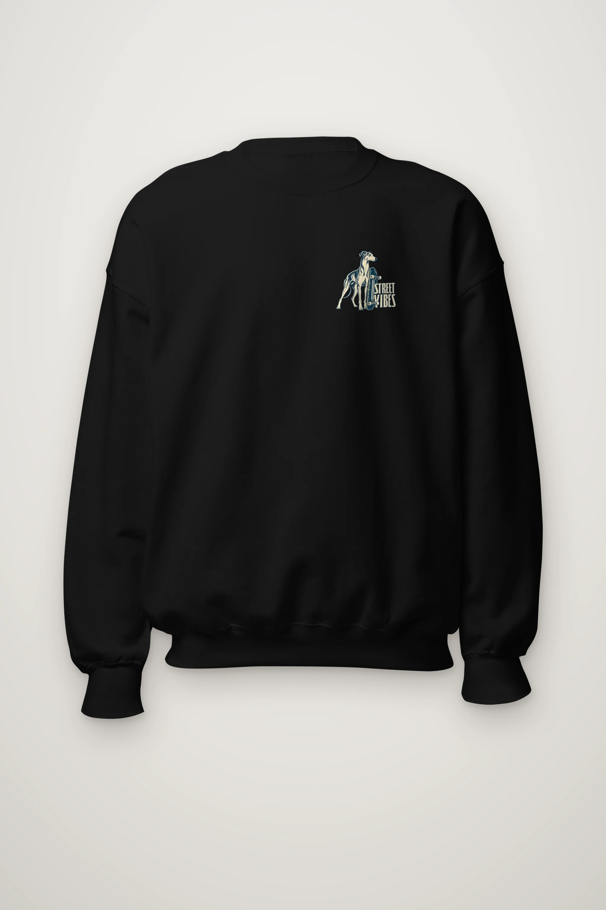 "Street Vibes Greyhound" Heavy Blend Unisex Crewneck Sweatshirt