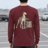"Street Vibes Greyhound" Unisex Longsleeve T-shirt
