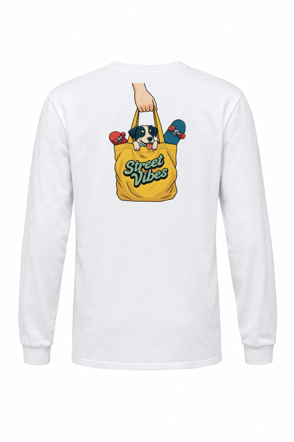 "Street Vibes" Unisex Longsleeve T-shirt | Gildan 2400