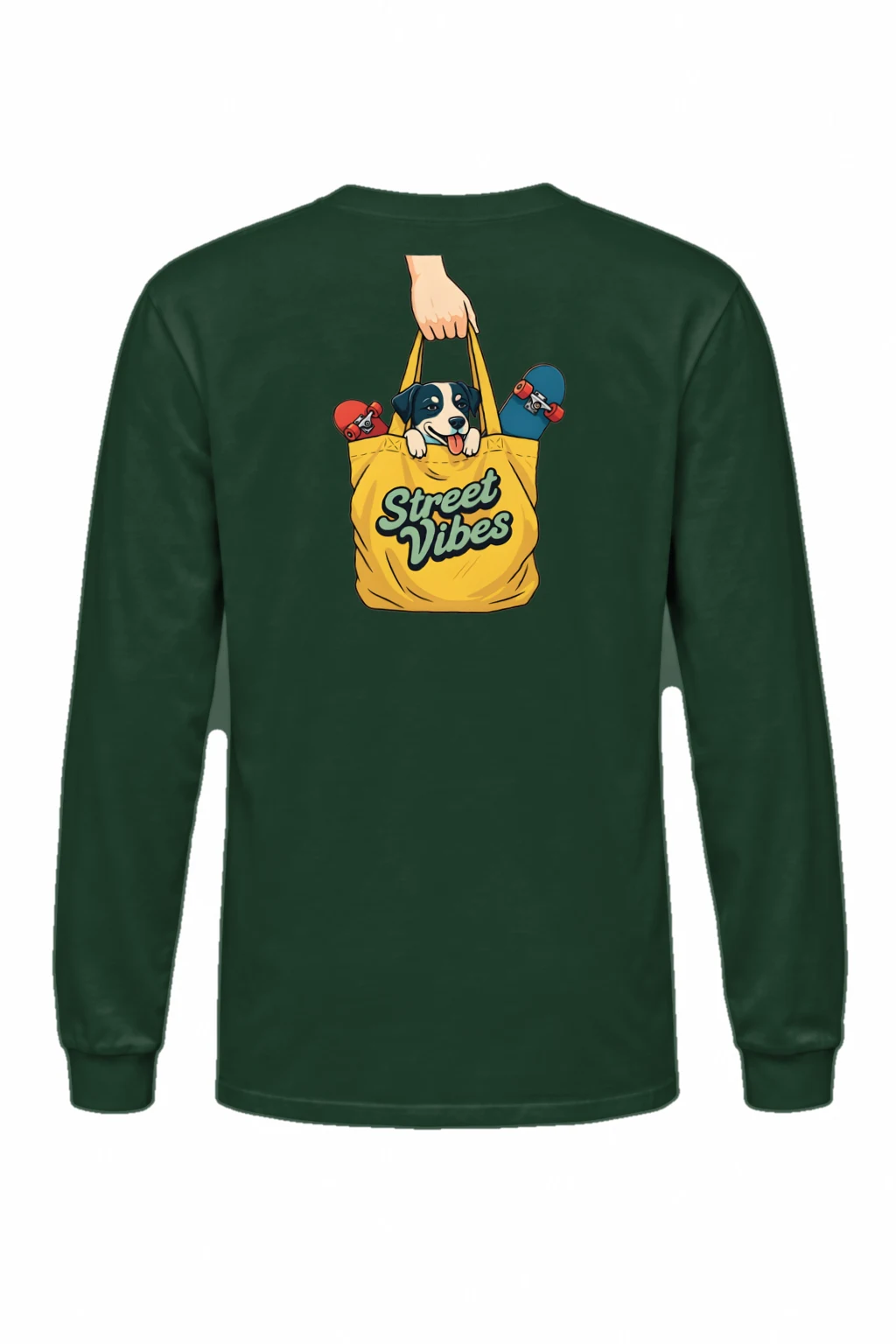 "Street Vibes" Unisex Longsleeve T-shirt | Gildan 2400