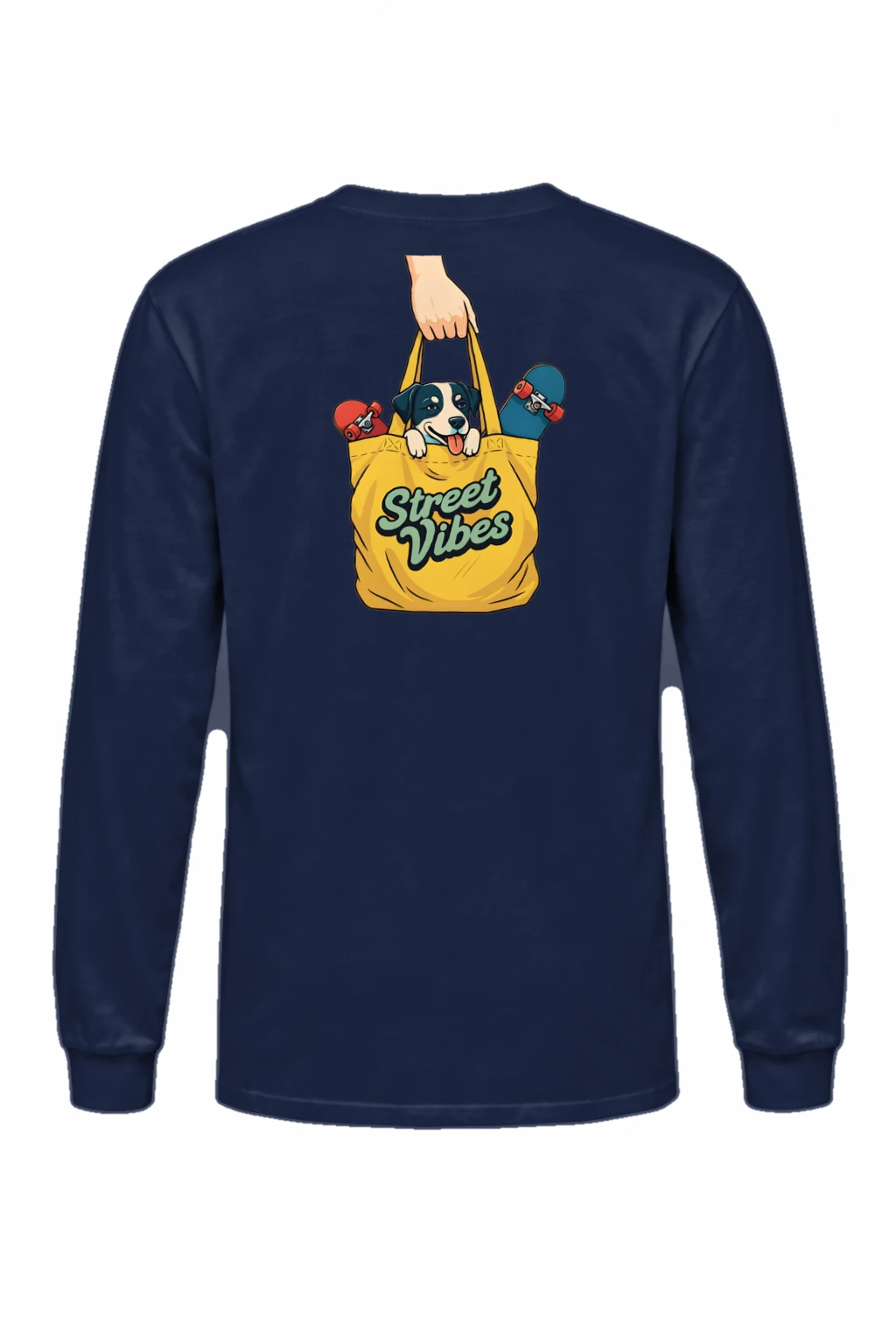 "Street Vibes" Unisex Longsleeve T-shirt | Gildan 2400