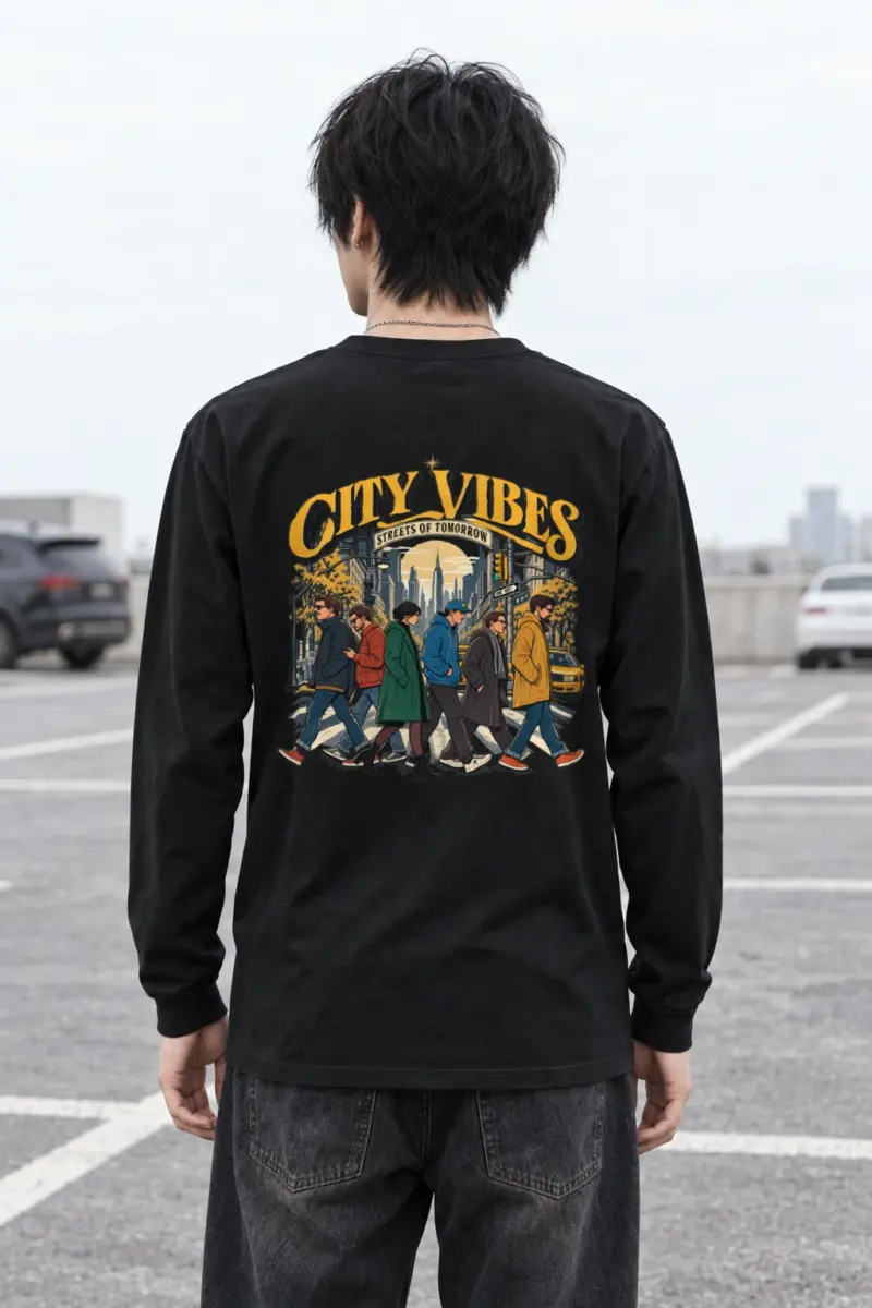 "Streets Of Tomorrow" Unisex Longsleeve T-shirt