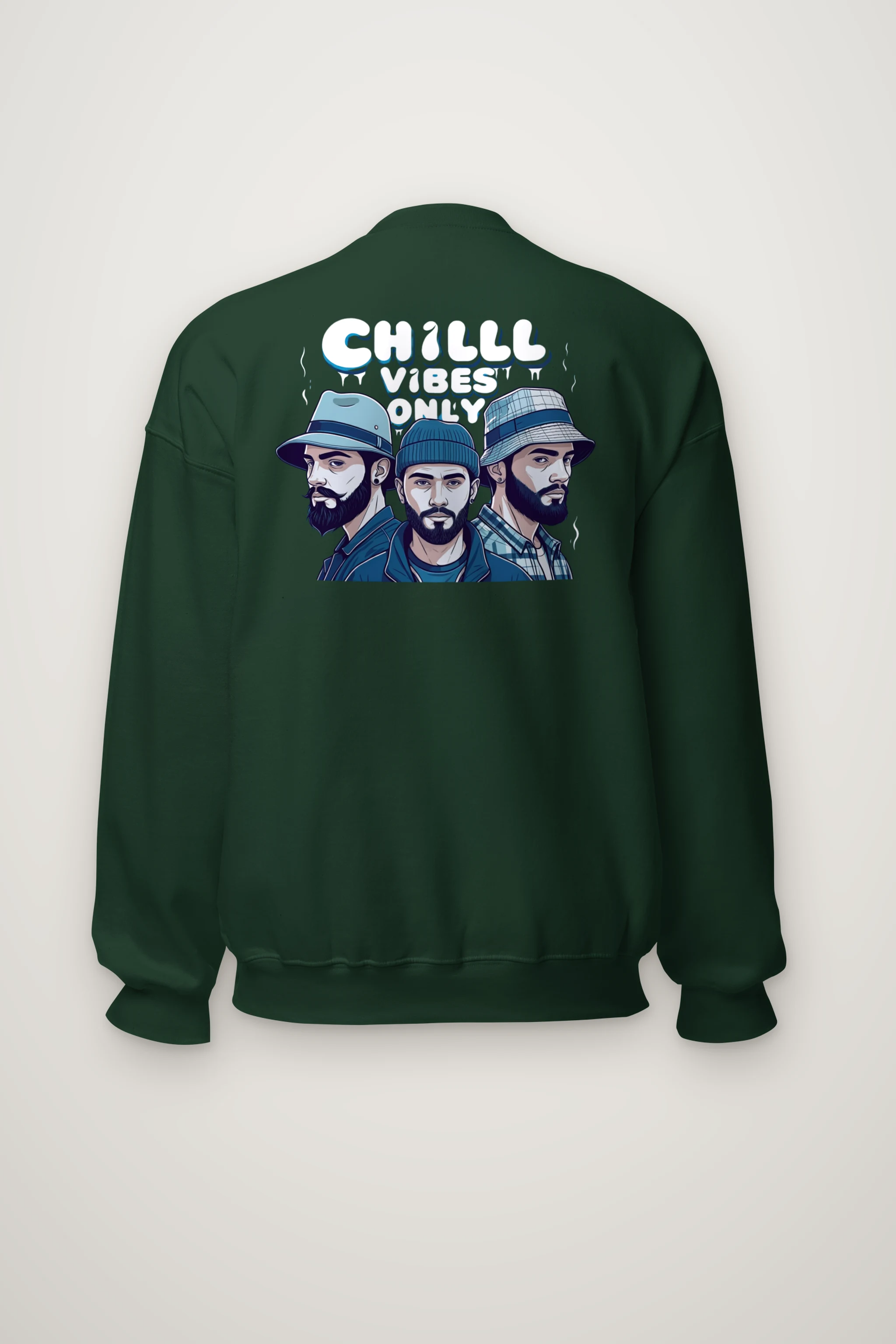 "Streetwise Trio" Heavy Blend Unisex Crewneck Sweatshirt