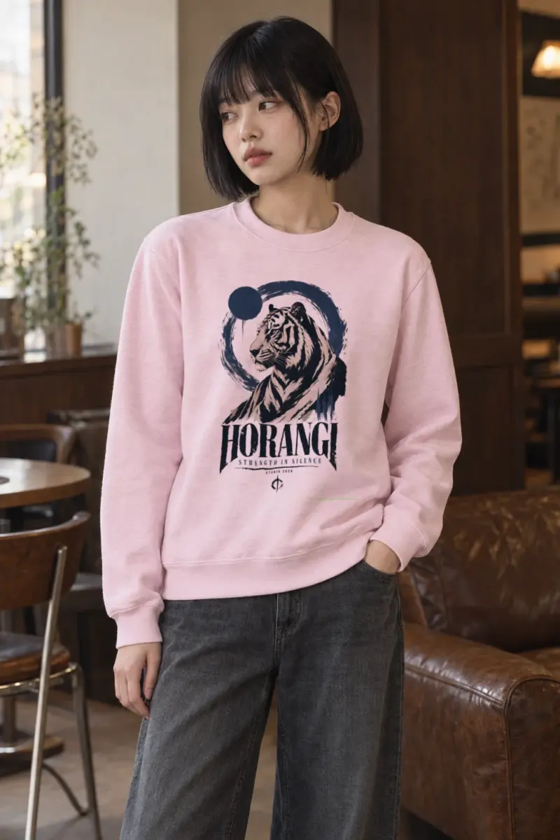 "Strength In Silence" Heavy Blend Unisex Crewneck Sweatshirt