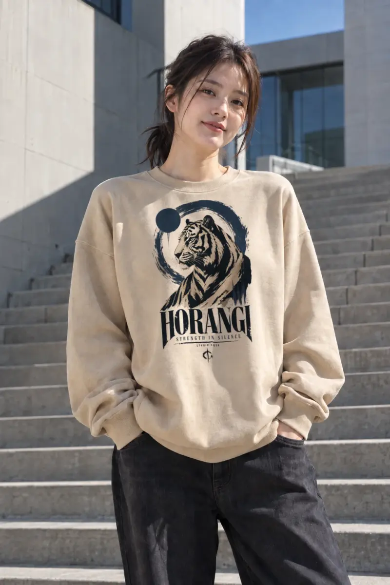 "Strength In Silence" Heavy Blend Unisex Crewneck Sweatshirt | Gildan 18000