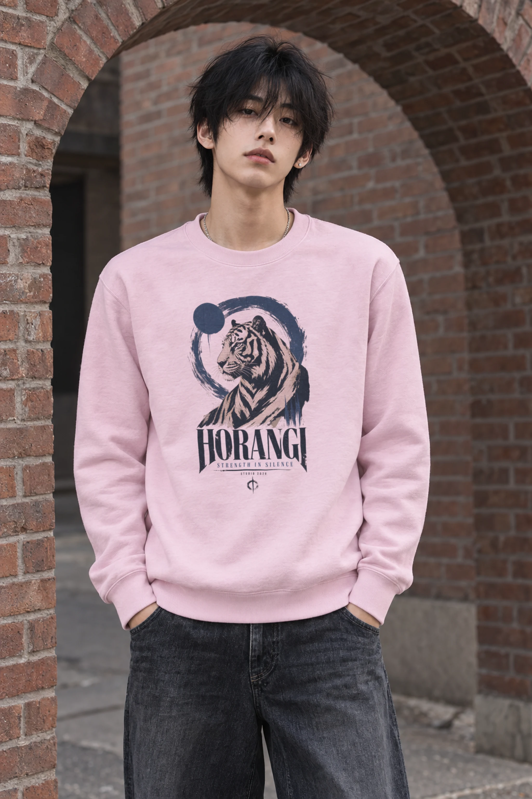 "Strength In Silence" Heavy Blend Unisex Crewneck Sweatshirt