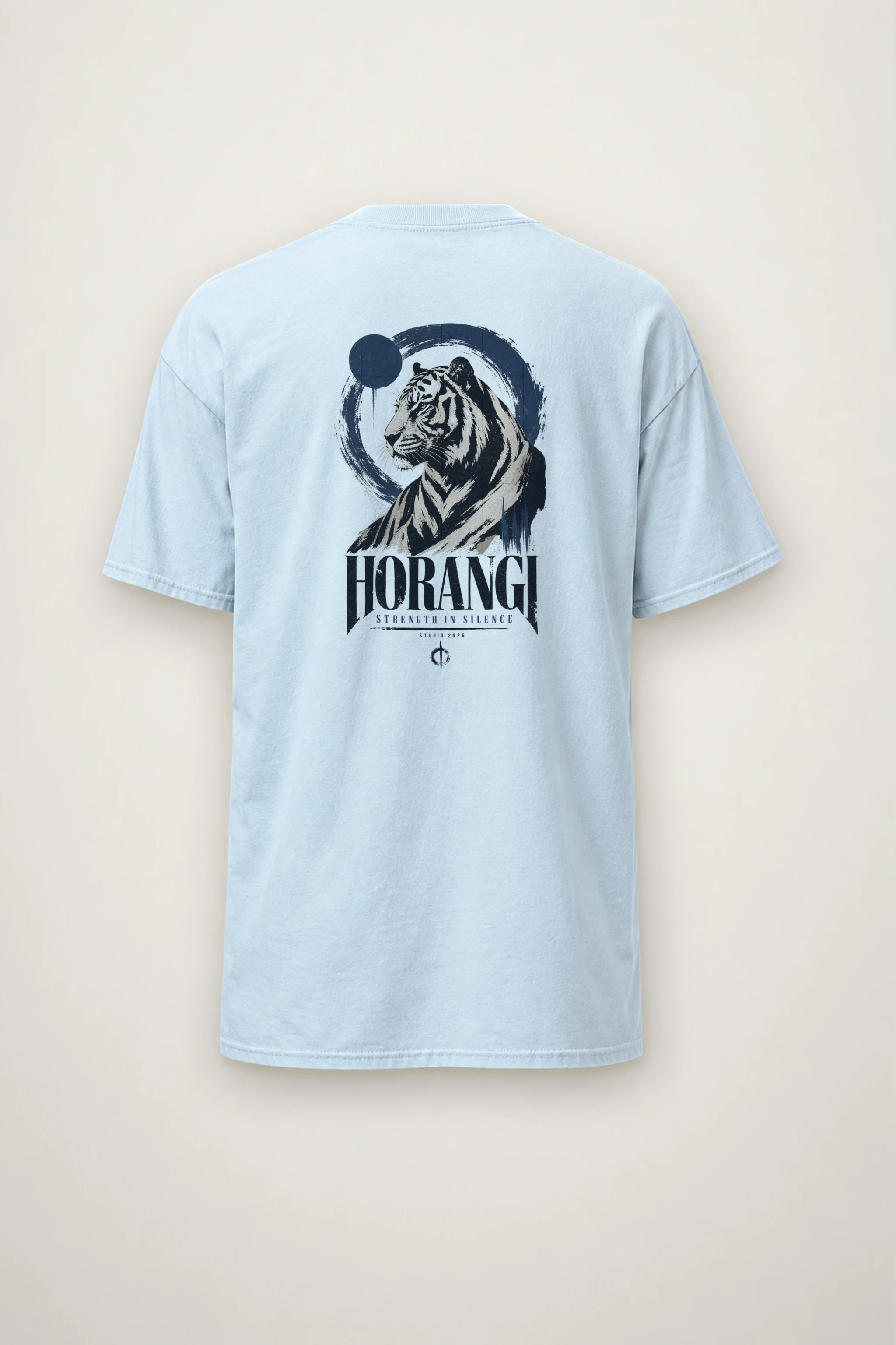 "Strength In Silence" Heavyweight Unisex Crewneck T-shirt