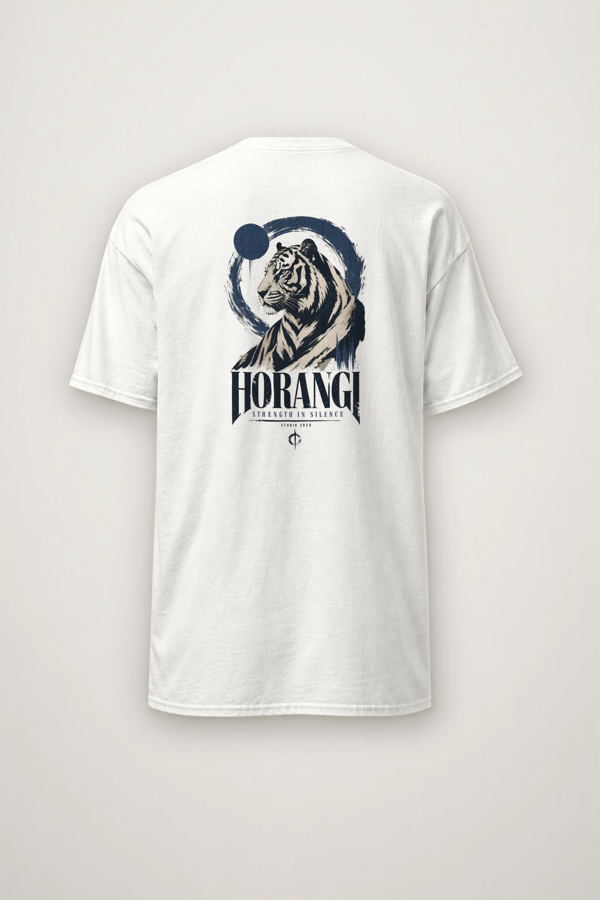 "Strength In Silence" Heavyweight Unisex Crewneck T-shirt