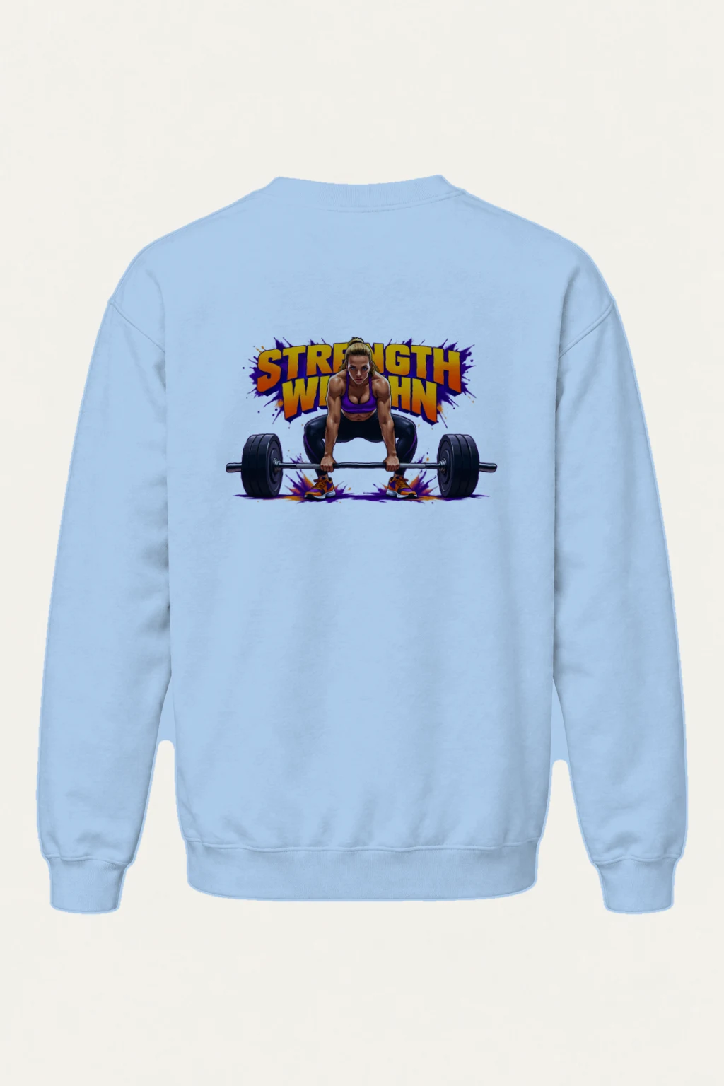 "Strength Within" Heavy Blend Unisex Crewneck Sweatshirt | Gildan 18000
