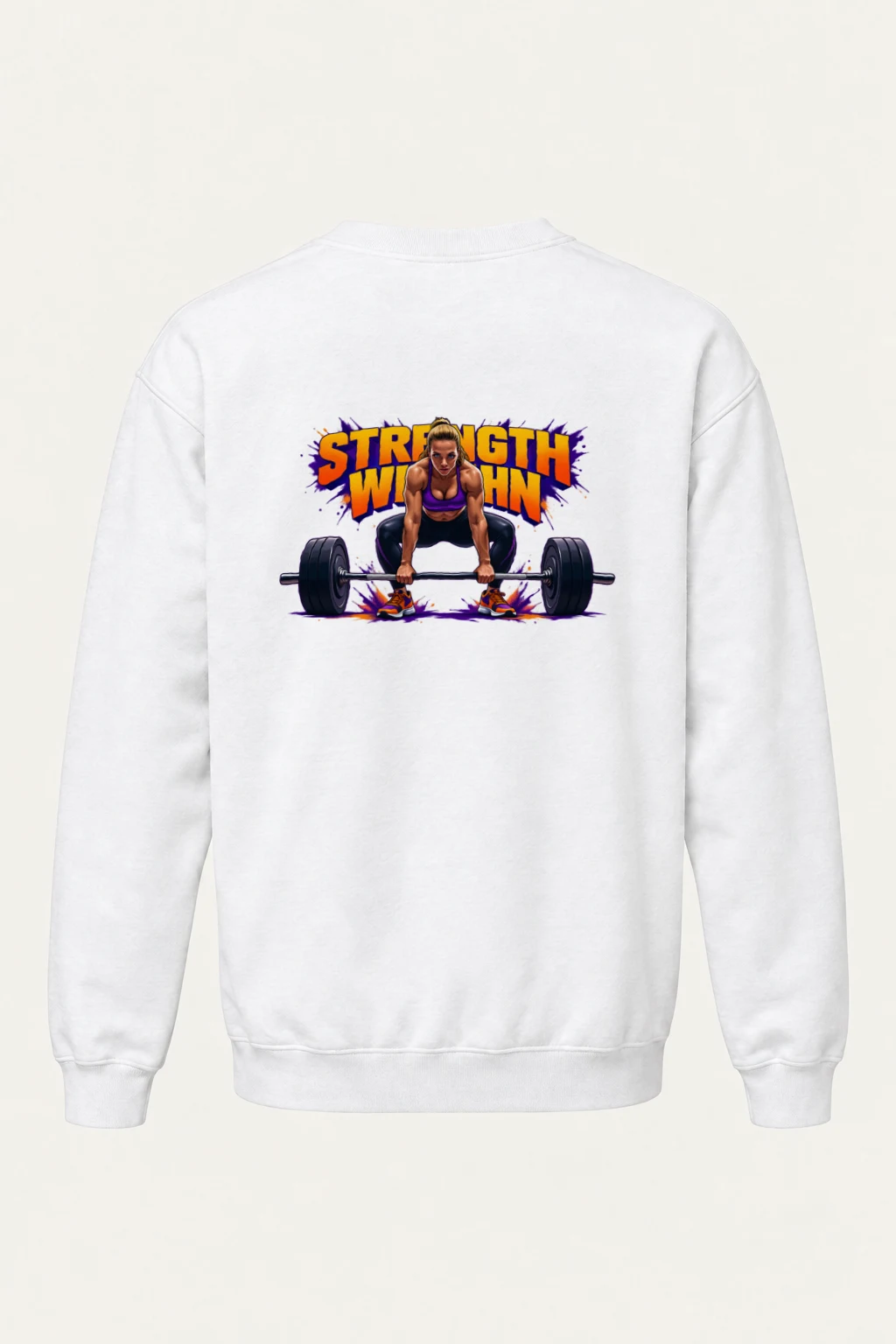 "Strength Within" Heavy Blend Unisex Crewneck Sweatshirt | Gildan 18000