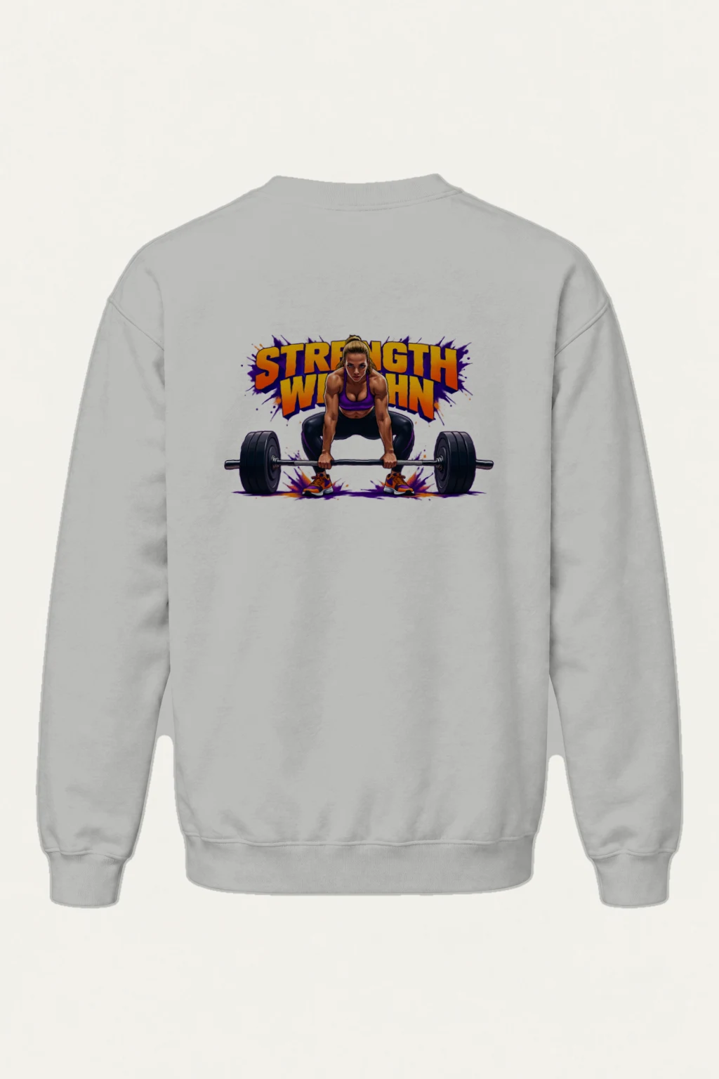 "Strength Within" Heavy Blend Unisex Crewneck Sweatshirt | Gildan 18000