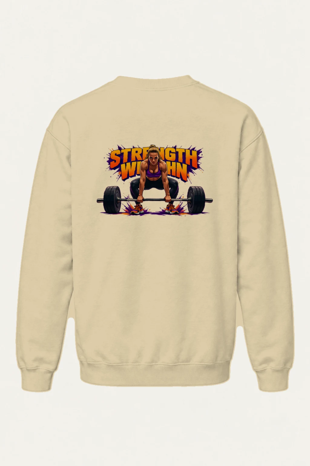 "Strength Within" Heavy Blend Unisex Crewneck Sweatshirt | Gildan 18000