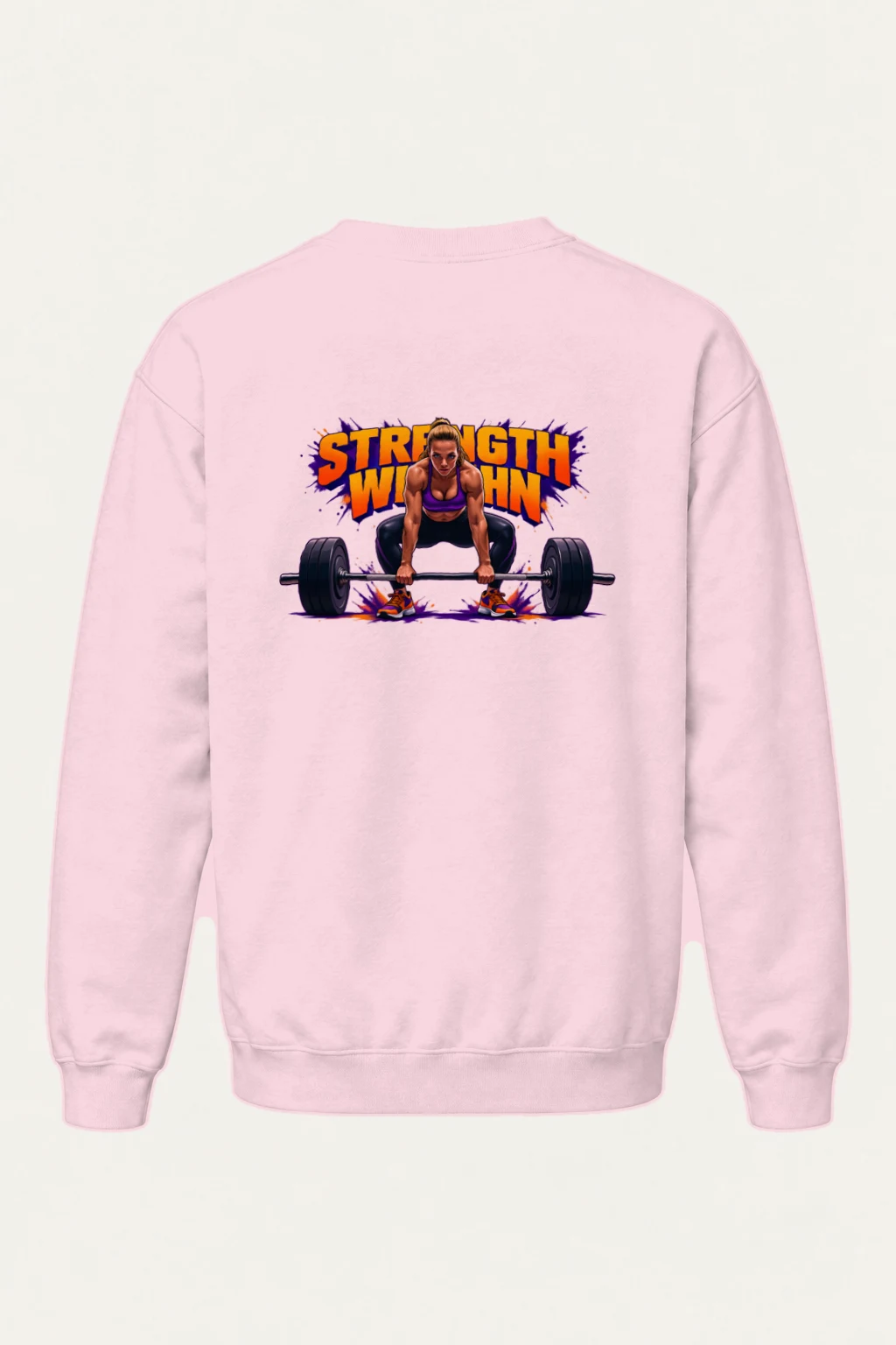 "Strength Within" Heavy Blend Unisex Crewneck Sweatshirt | Gildan 18000