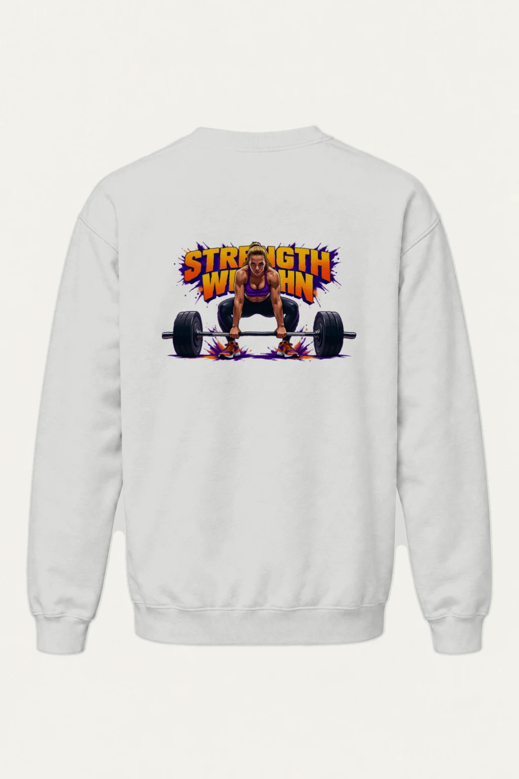 "Strength Within" Heavy Blend Unisex Crewneck Sweatshirt | Gildan 18000