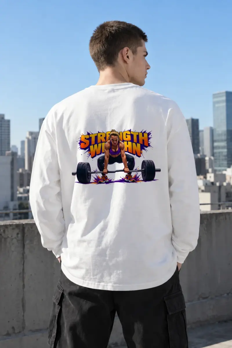 "Strength Within" Unisex Longsleeve T-shirt | Gildan 2400