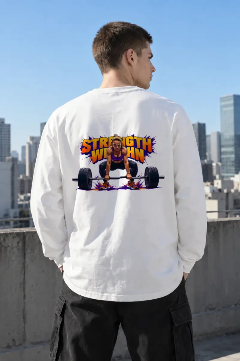 "Strength Within" Unisex Longsleeve T-shirt | Gildan 2400