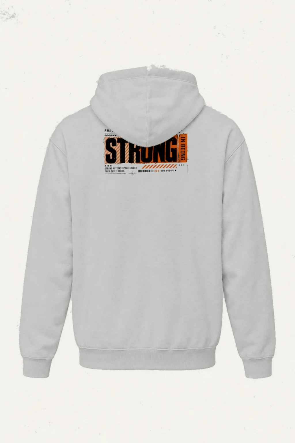"Strong Actions" Heavy Blend Unisex Pullover Hoodie | Gildan 18500