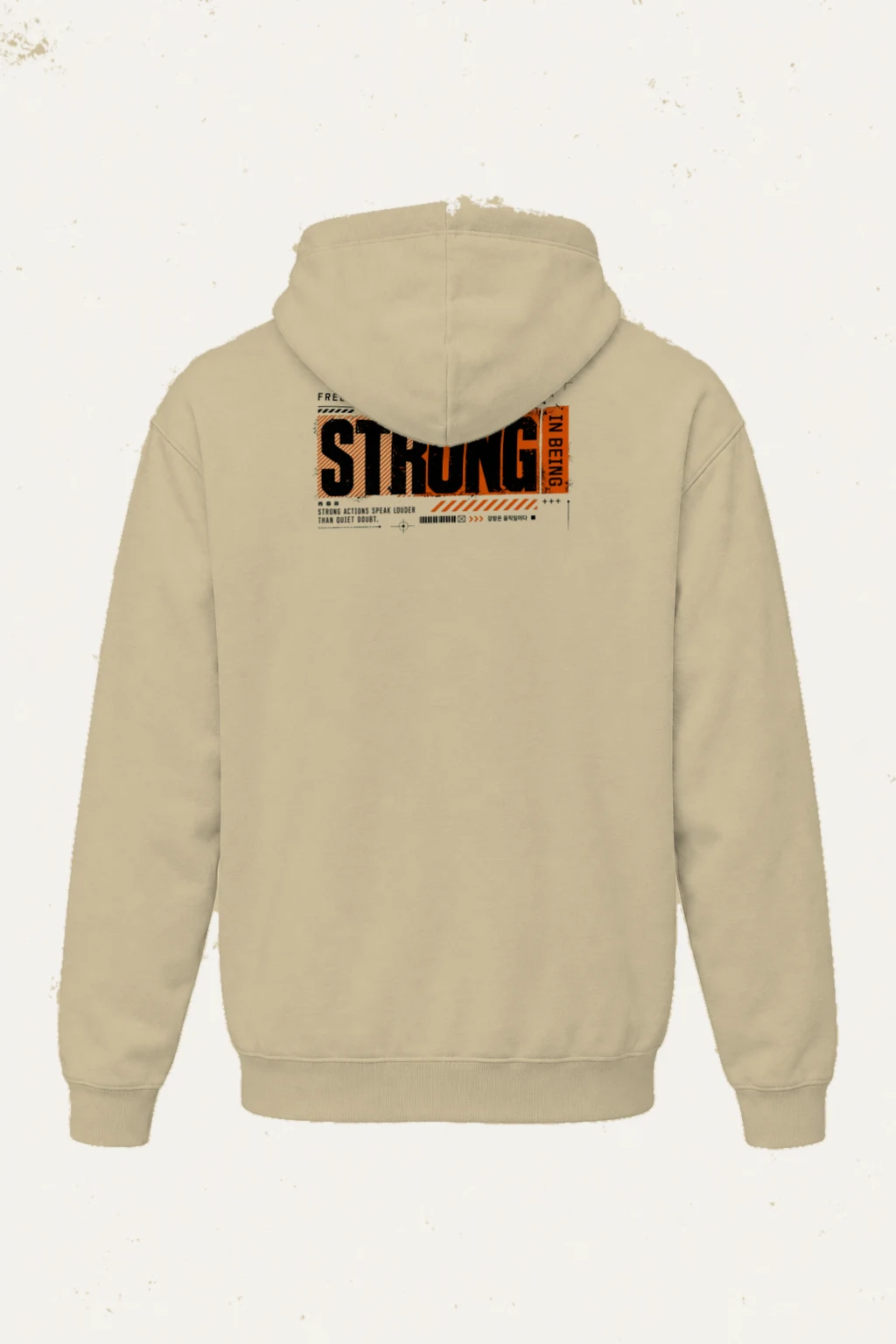 "Strong Actions" Heavy Blend Unisex Pullover Hoodie | Gildan 18500