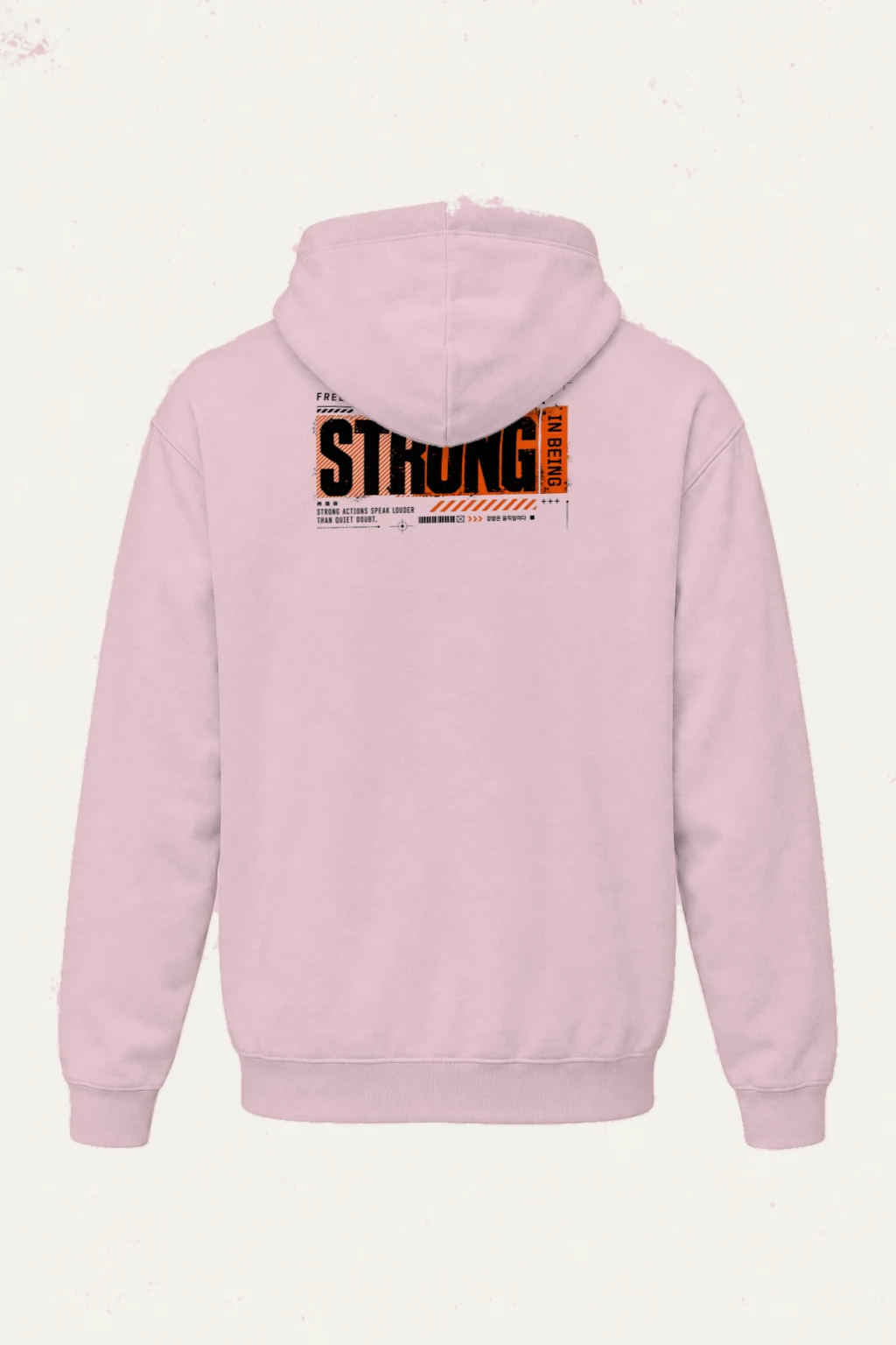 "Strong Actions" Heavy Blend Unisex Pullover Hoodie | Gildan 18500