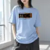 "Strong Actions" Heavyweight Unisex Crewneck T-shirt | Gildan 5000