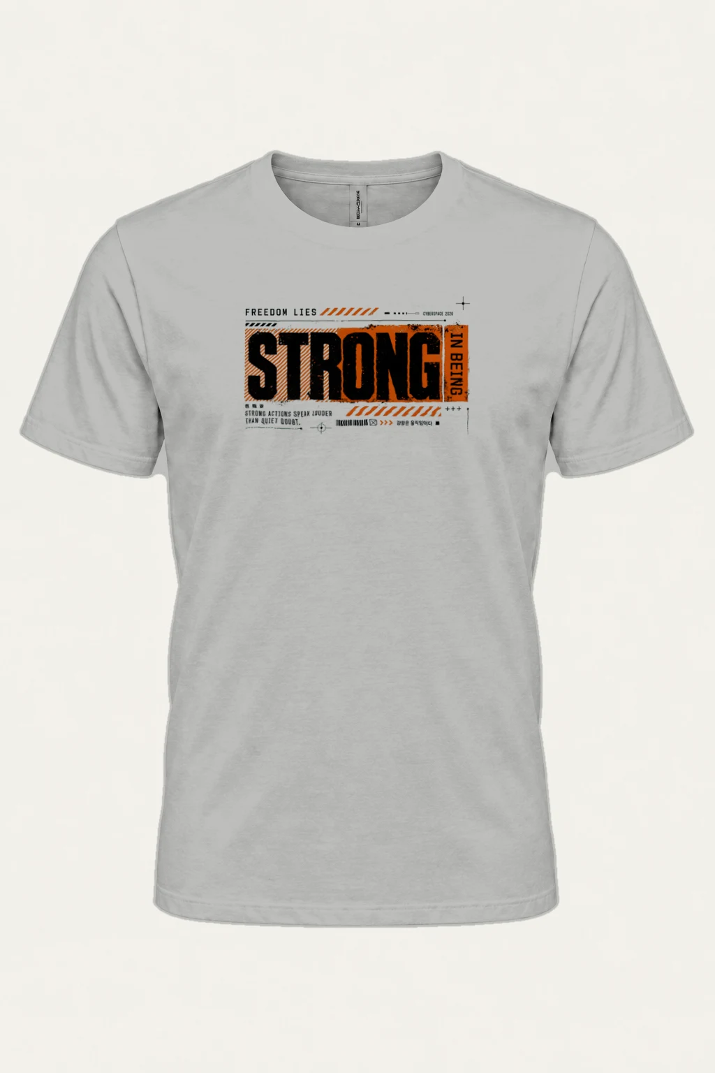 "Strong Actions" Heavyweight Unisex Crewneck T-shirt | Gildan 5000