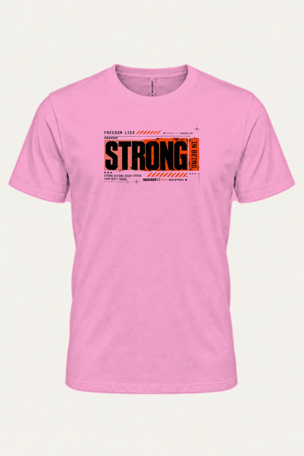 "Strong Actions" Heavyweight Unisex Crewneck T-shirt | Gildan 5000