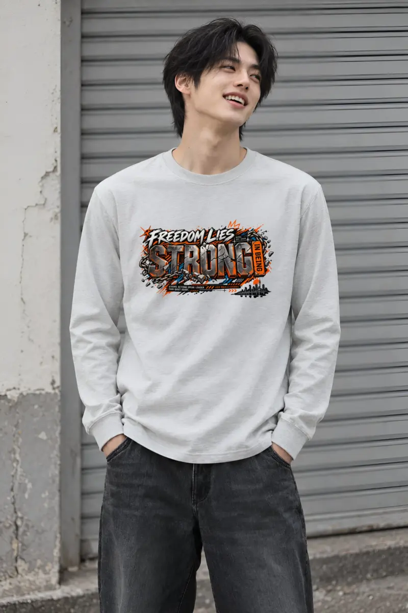 "Freedom Lies Strong" Unisex Longsleeve T-shirt