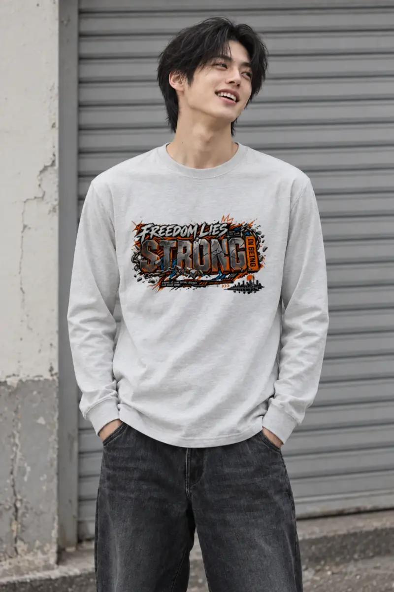 "Freedom Lies Strong" Unisex Longsleeve T-shirt