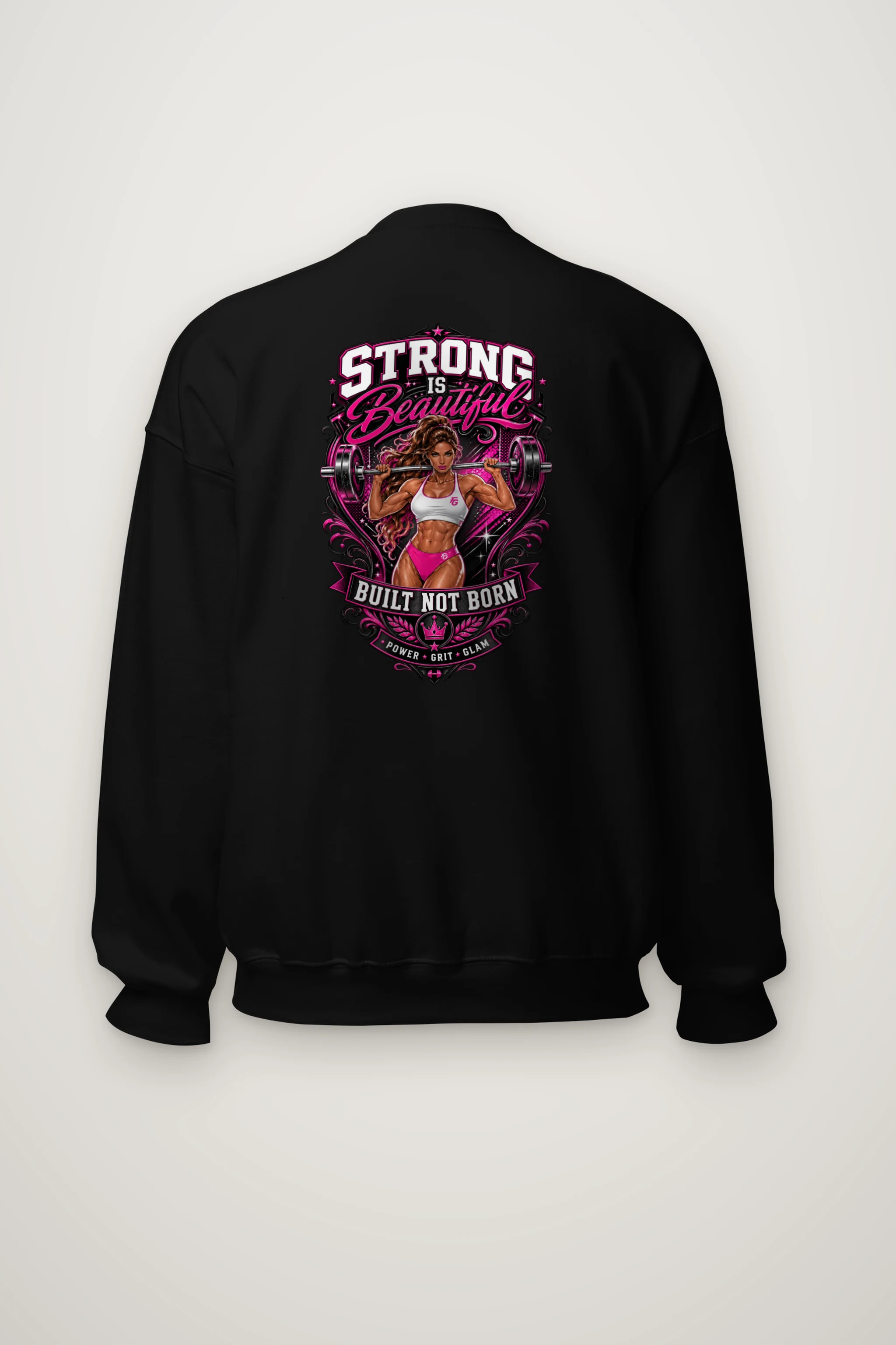 "Strong Is Beautiful" Heavy Blend Unisex Crewneck Sweatshirt