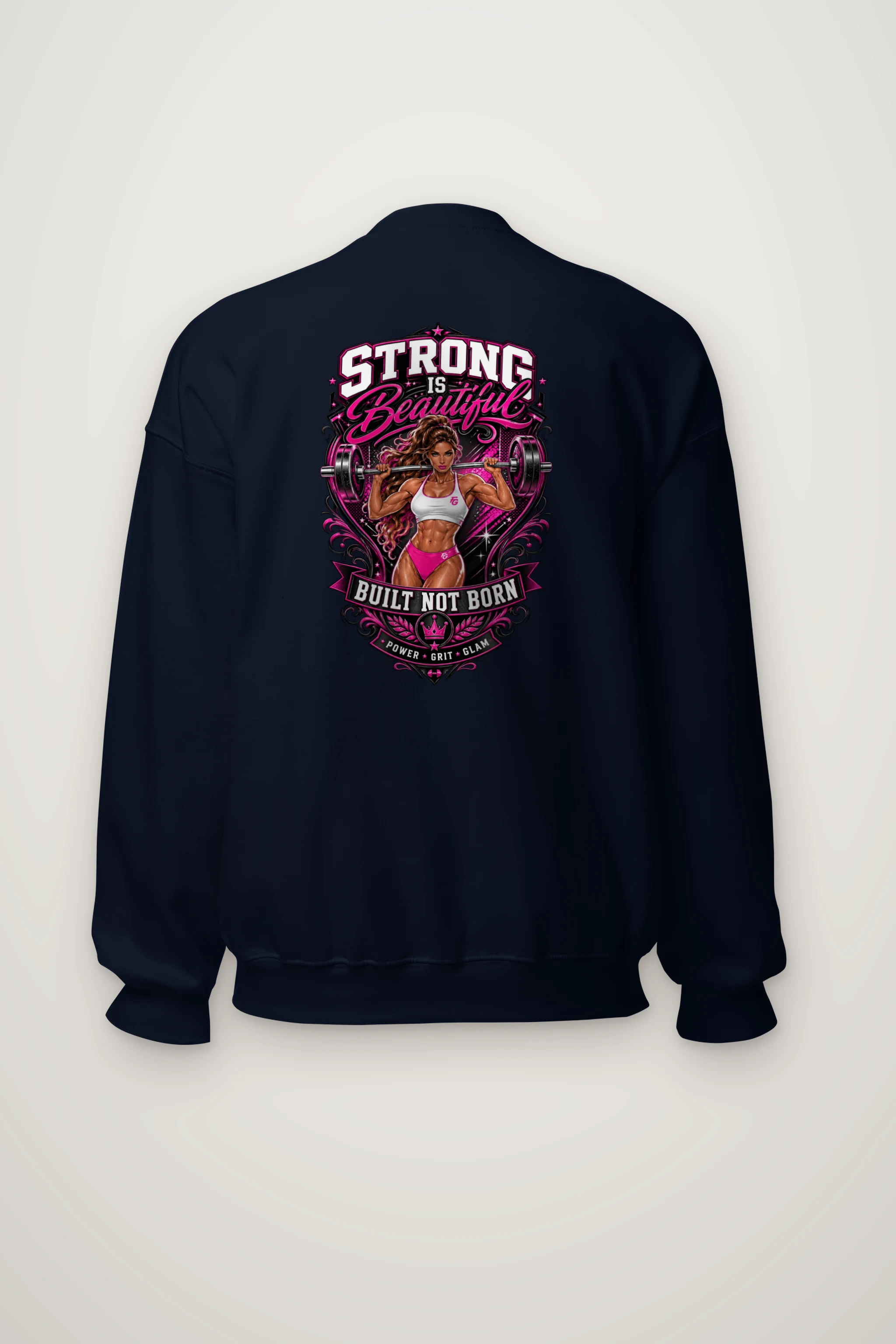 "Strong Is Beautiful" Heavy Blend Unisex Crewneck Sweatshirt