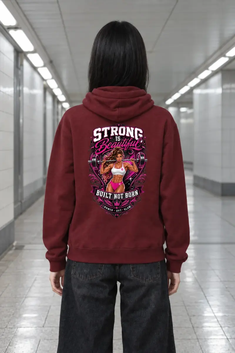 "Strong Is Beautiful" Heavy Blend Unisex Pullover Hoodie