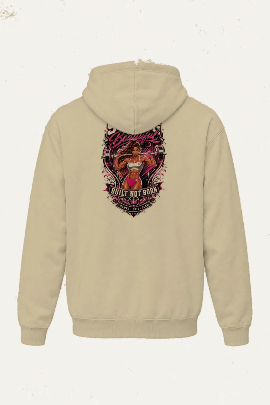 "Strong Is Beautiful" Heavy Blend Unisex Pullover Hoodie | Gildan 18500