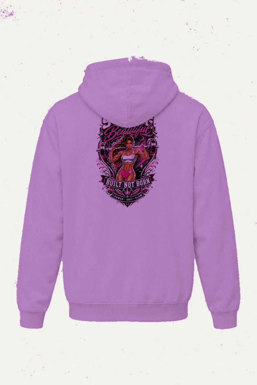"Strong Is Beautiful" Heavy Blend Unisex Pullover Hoodie | Gildan 18500