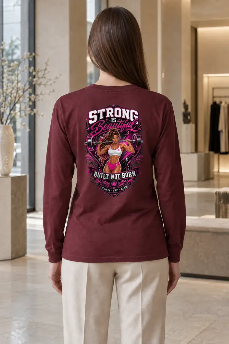 "Strong Is Beautiful" Unisex Longsleeve T-shirt | Gildan 2400