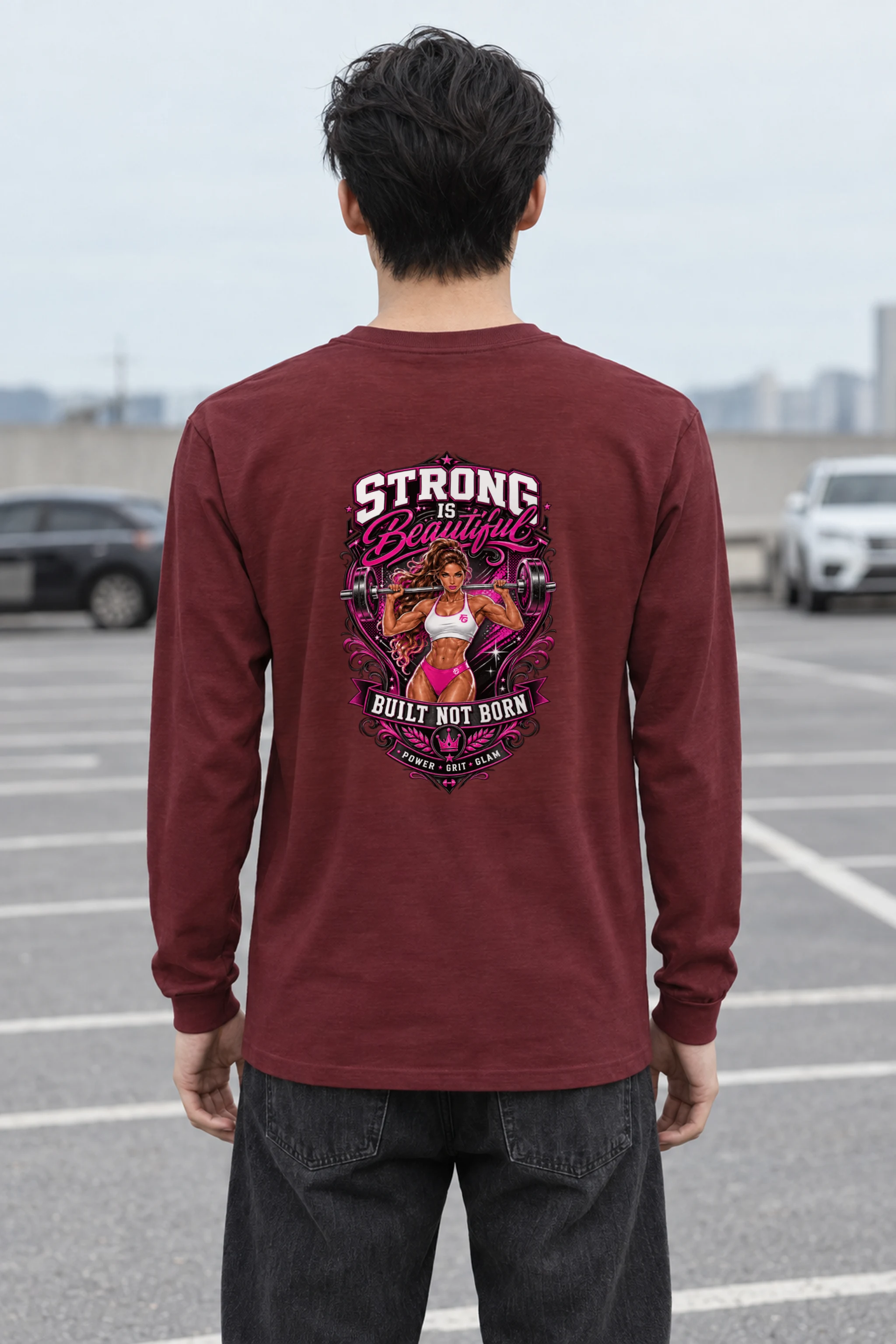 "Strong Is Beautiful" Unisex Longsleeve T-shirt