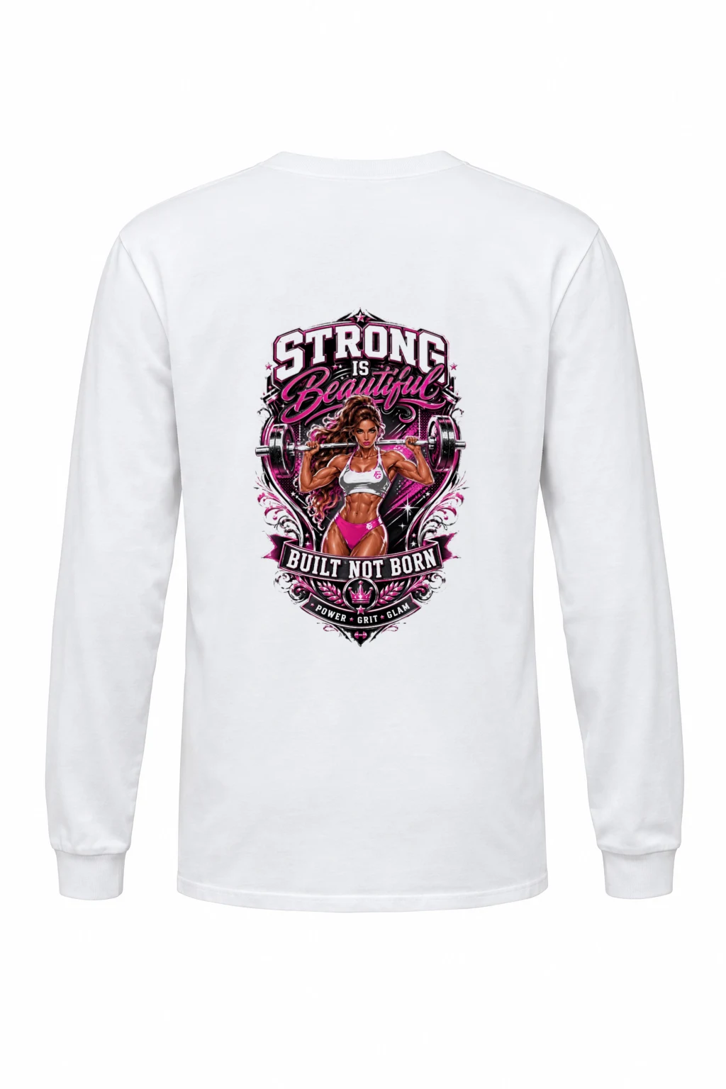 "Strong Is Beautiful" Unisex Longsleeve T-shirt | Gildan 2400