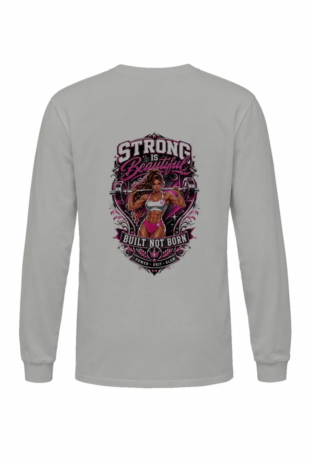 "Strong Is Beautiful" Unisex Longsleeve T-shirt | Gildan 2400