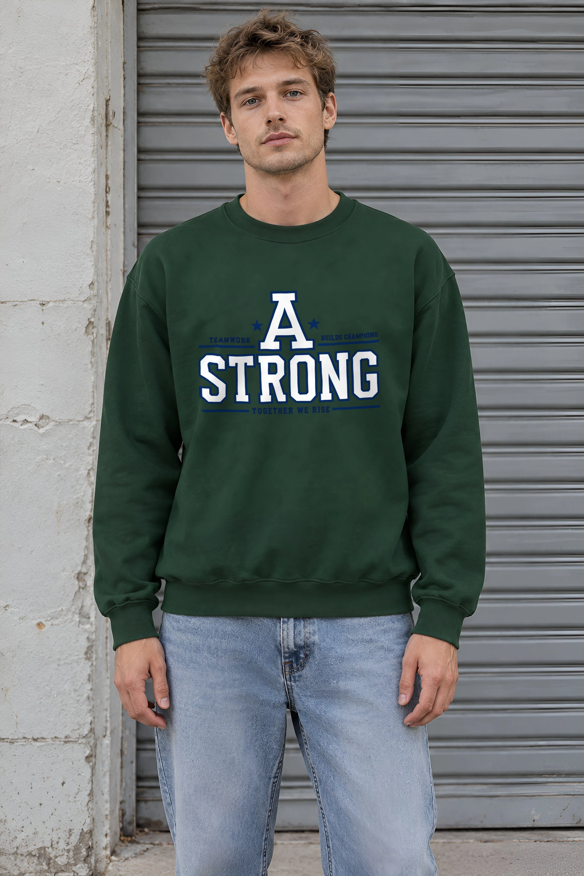 "Strong Together" 1 Crewneck Sweatshirt