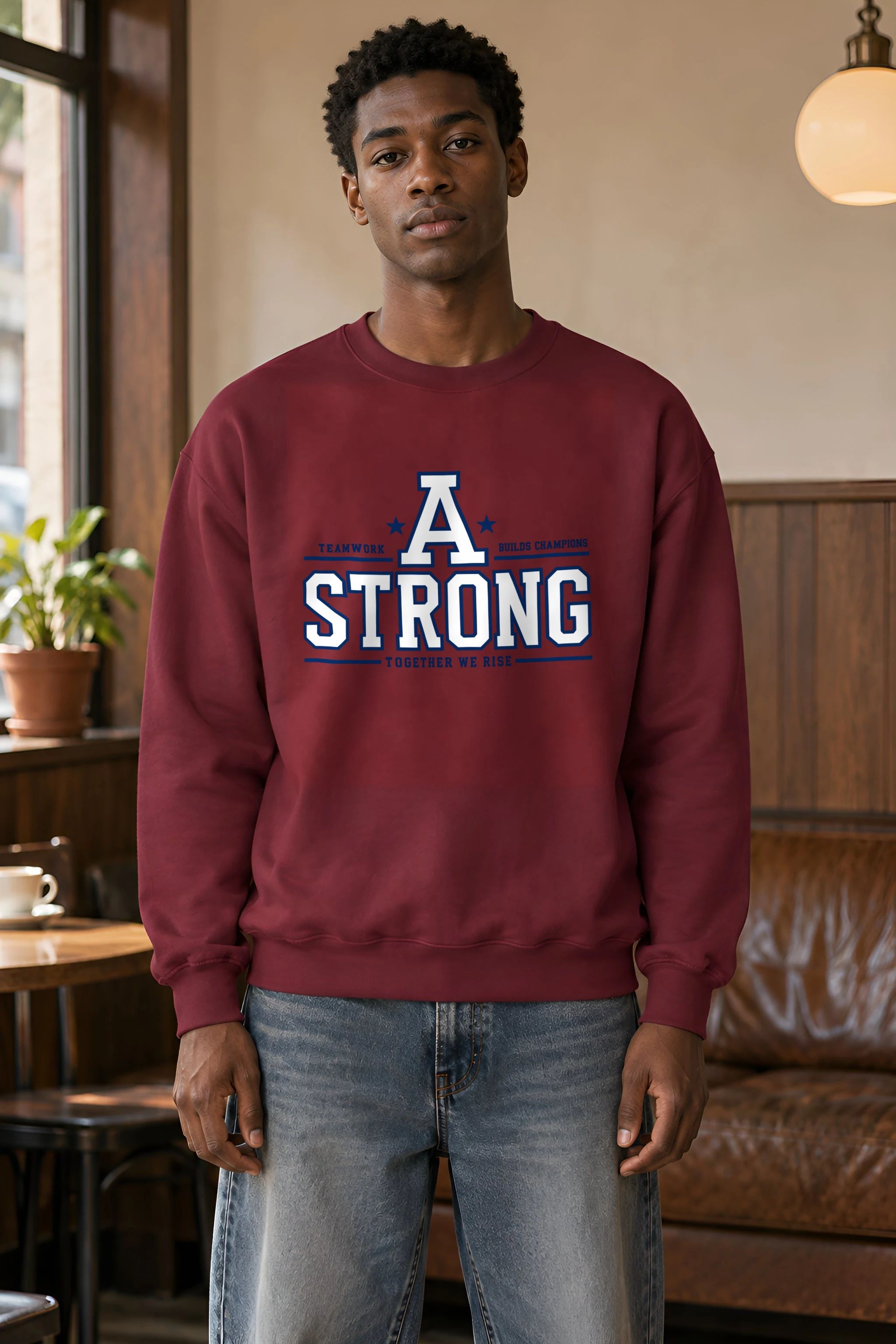 "Strong Together" 1 Crewneck Sweatshirt