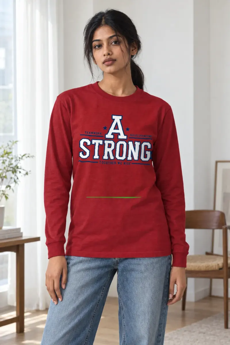 "Strong Together" Unisex Longsleeve T-shirt | Gildan 2400