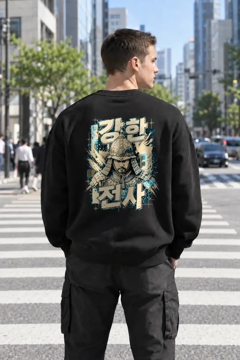 "Strong Warrior" Heavy Blend Unisex Crewneck Sweatshirt | Gildan 18000