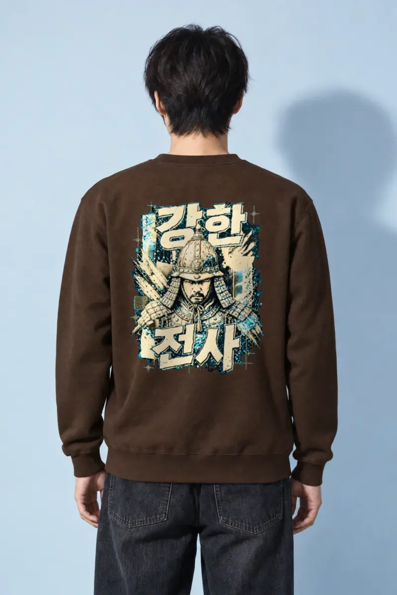 "Strong Warrior" Heavy Blend Unisex Crewneck Sweatshirt | Gildan 18000