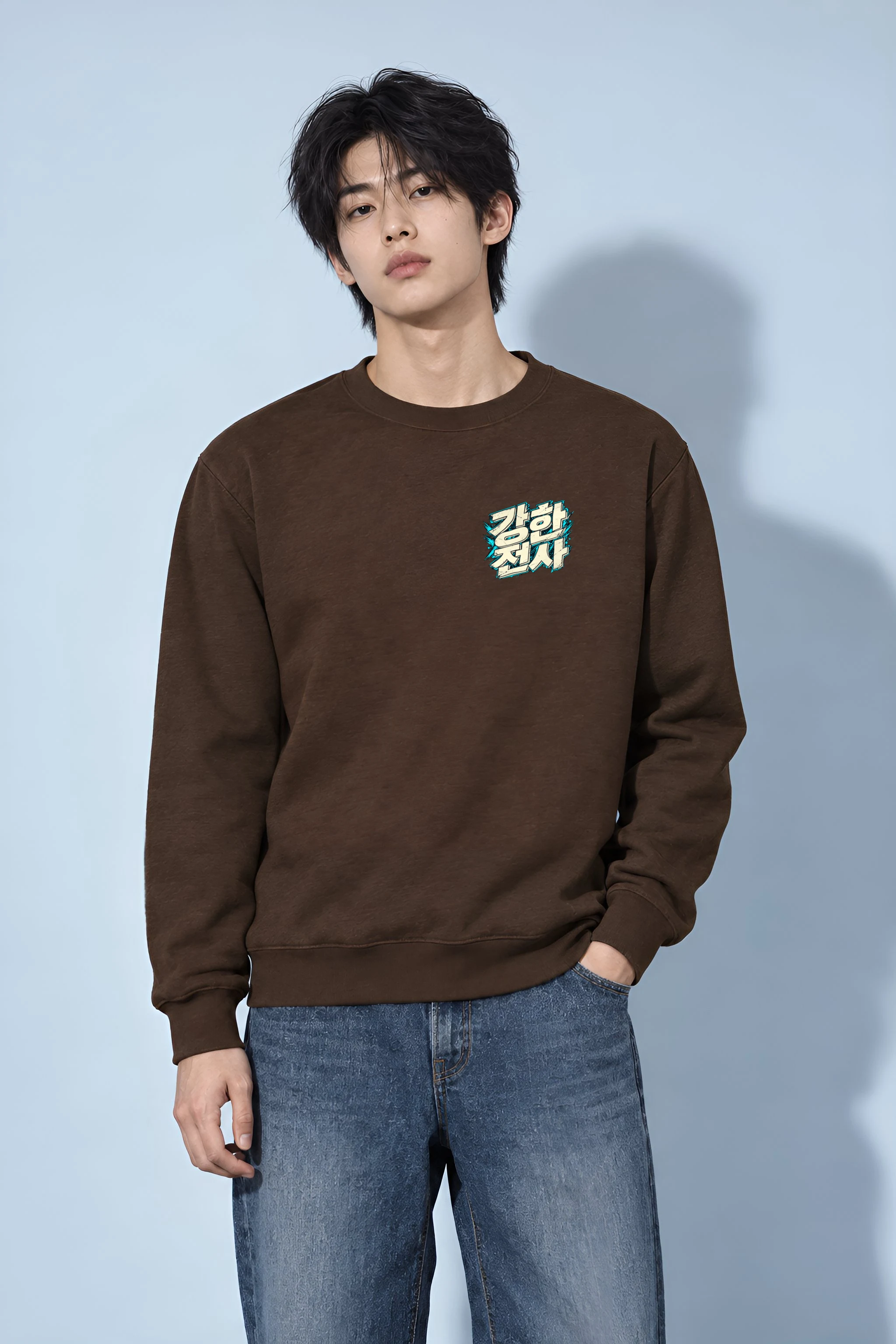 "Strong Warrior" Heavy Blend Unisex Crewneck Sweatshirt