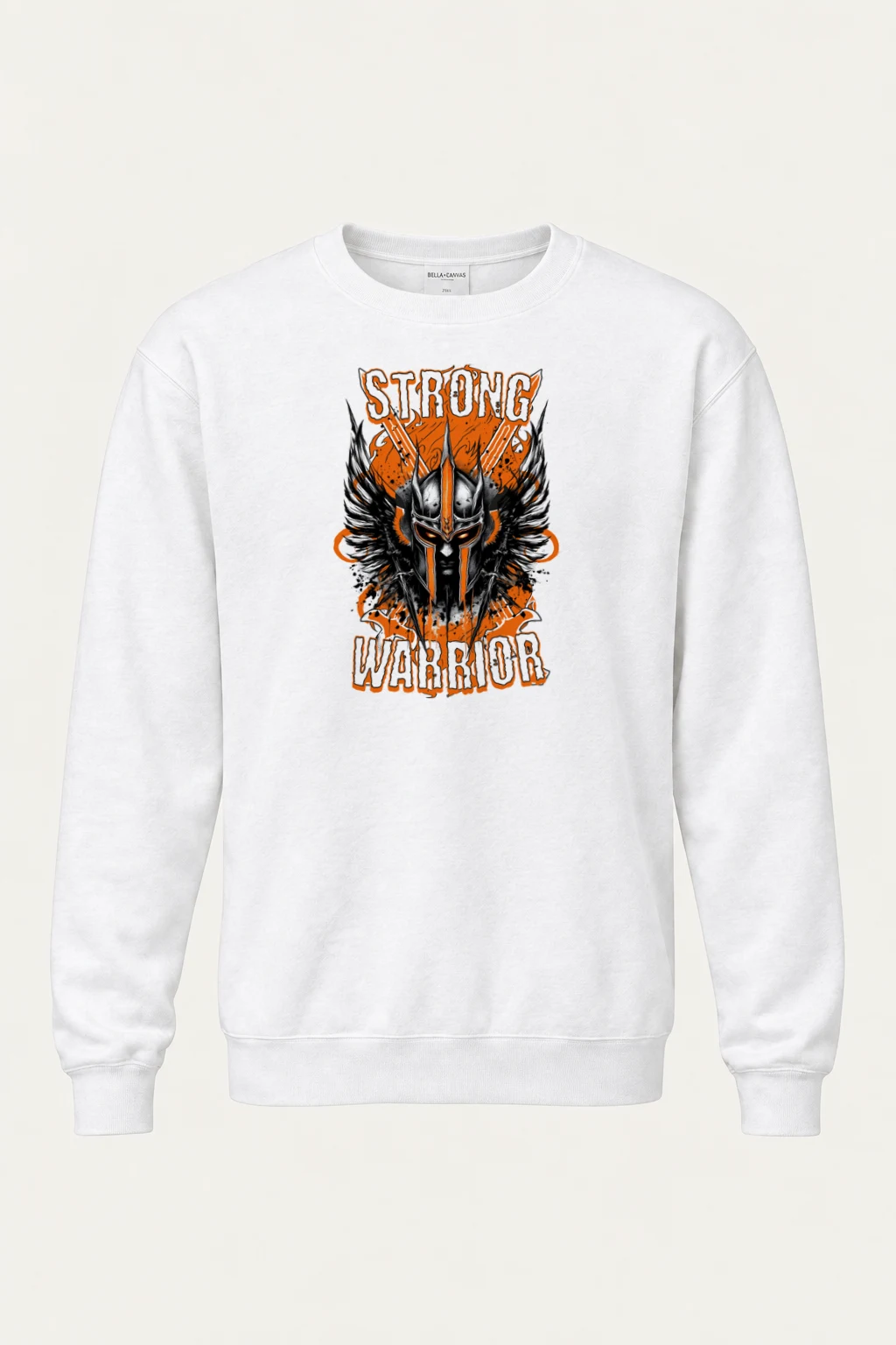 "Strong Warrior" Heavy Blend Unisex Crewneck Sweatshirt | Gildan 18000