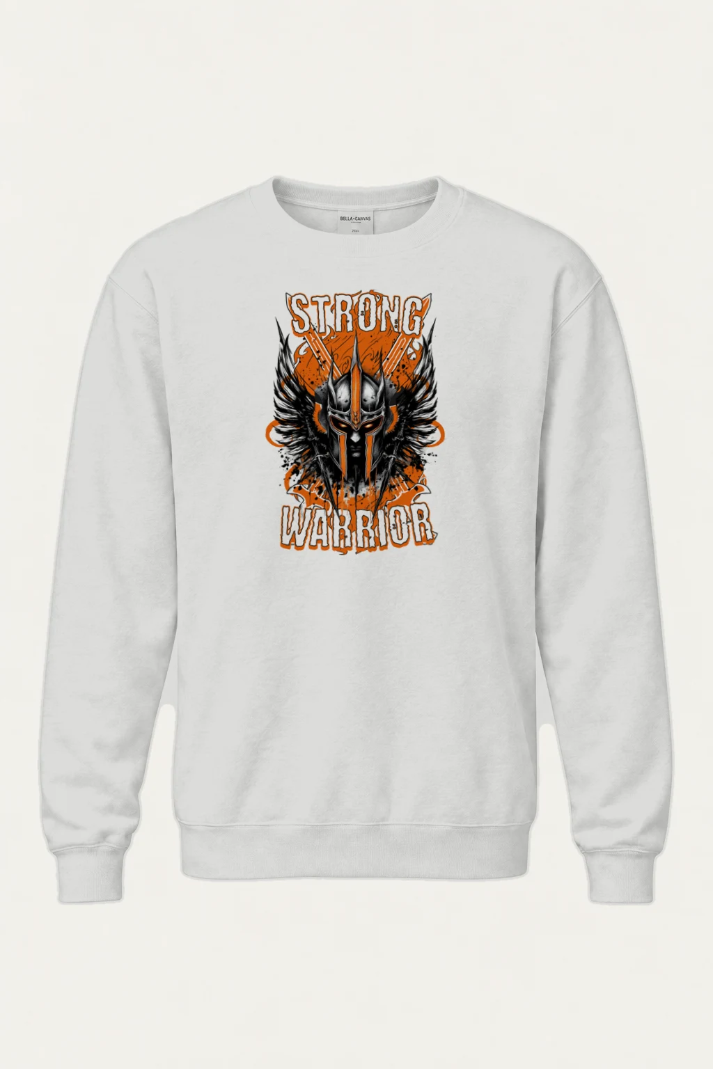 "Strong Warrior" Heavy Blend Unisex Crewneck Sweatshirt | Gildan 18000