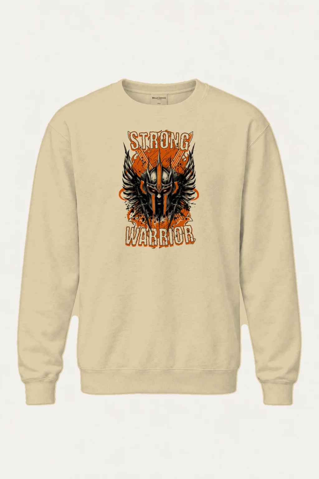 "Strong Warrior" Heavy Blend Unisex Crewneck Sweatshirt | Gildan 18000