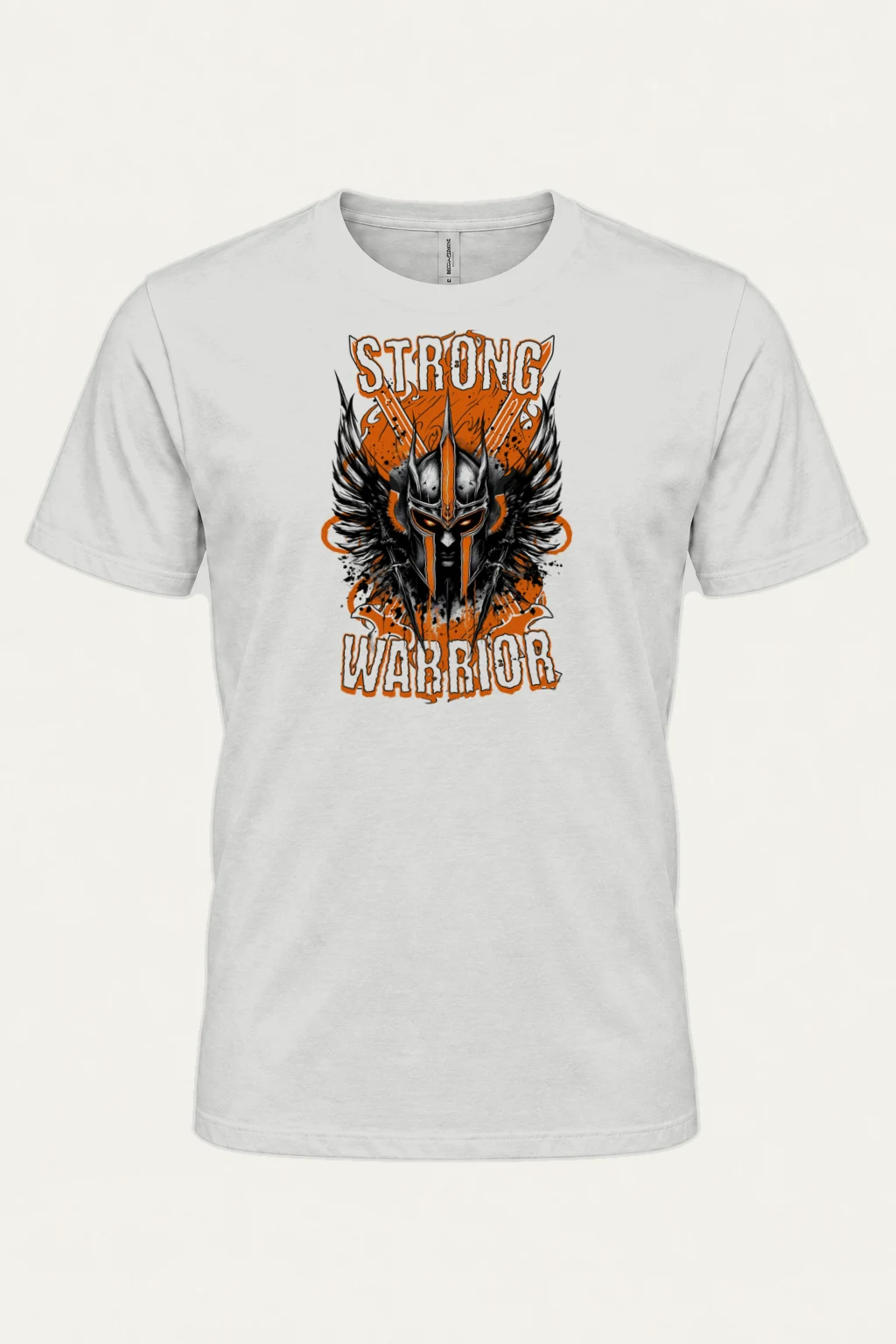 "Strong Warrior" Heavyweight Unisex Crewneck T-shirt | Gildan 5000
