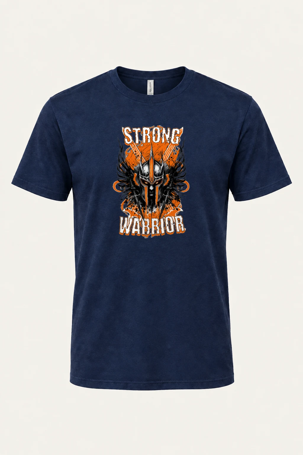 "Strong Warrior" Heavyweight Unisex Crewneck T-shirt | Gildan 5000