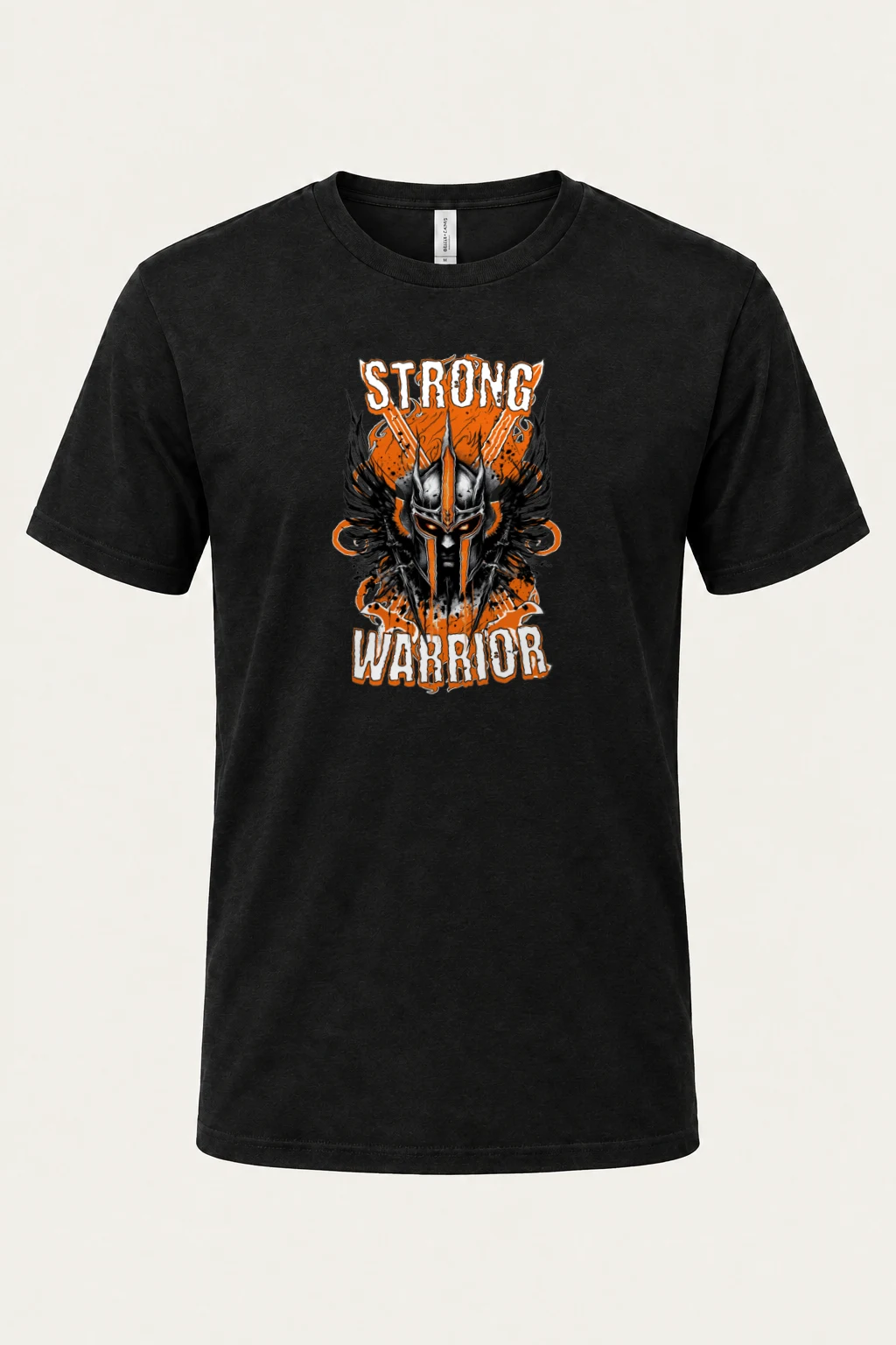 "Strong Warrior" Heavyweight Unisex Crewneck T-shirt | Gildan 5000
