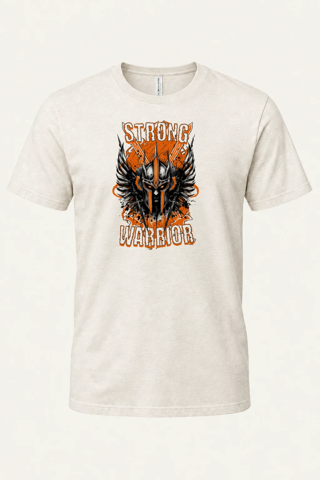 "Strong Warrior" Heavyweight Unisex Crewneck T-shirt | Gildan 5000
